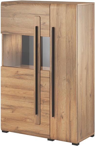 Висок комод Тулса с 2 врати дъб грандсон