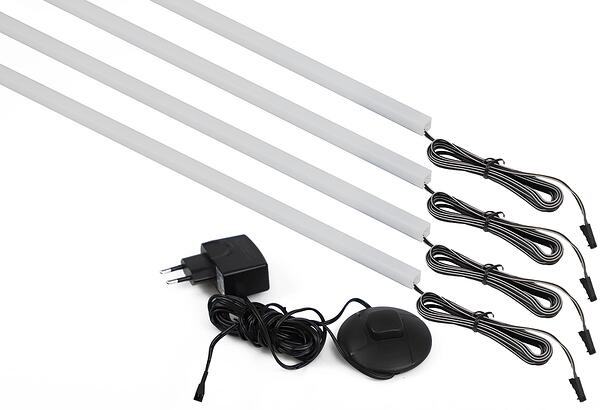 Осветление 4xLED профил 25MTBI49