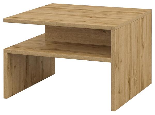 Холна маса Барос светъл бетон и черен мат-Copy