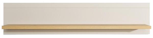 Полица Бруно с дължина 120 см дъб артизан и кашмир мат