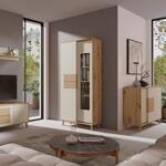 Скрин Бруно с 2 врати и 3 чекмеджета дъб артизан и кашмир мат