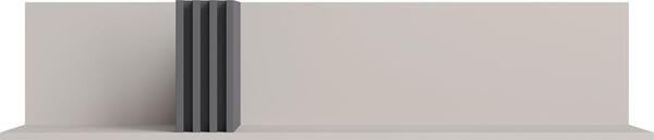 Полица Алмо с дължина 140 см дъб естана и антрацит мат-Copy