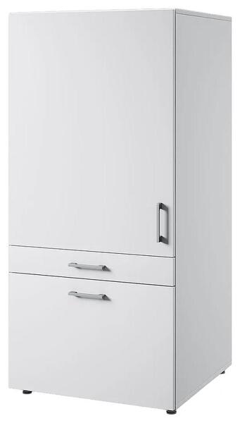 Шкаф за пералня или сушилня Аза бял мат-Copy