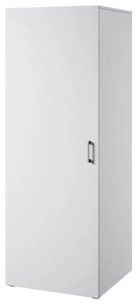 Шкаф за с 1 врата, 1 чекмедже и рафт Аза бял мат-Copy
