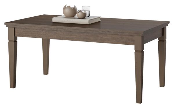 Холна маса Евора тъмно зелен мат и дъб лефкас-Copy