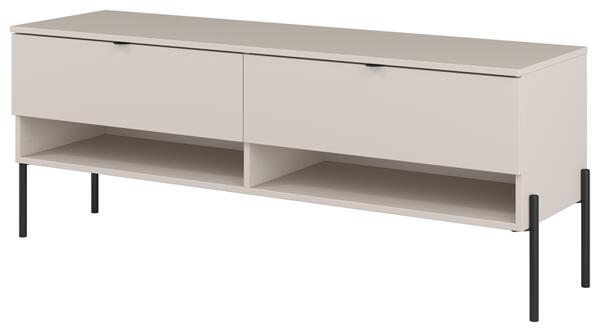 ТВ шкаф Оре с 2 чекмеджета и 2 ниши кашмир мат