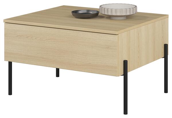 Холна маса Оре с 1 чекмедже дъб линдберг