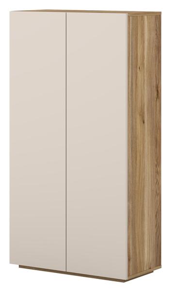 Скрин Крис с 2 врати и 3 чекмеджета дъб маувела и кашмир мат-Copy