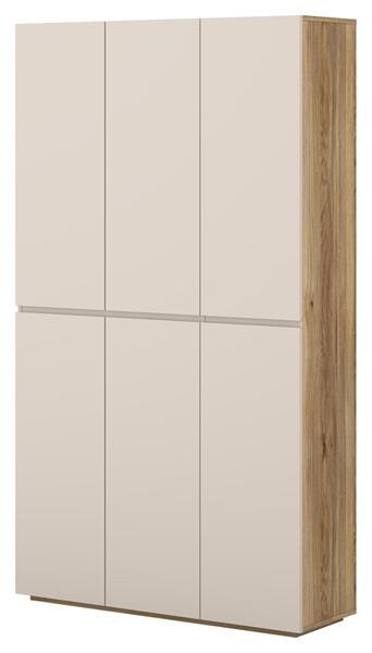 Комод Крис с 2 врати дъб маувела и кашмир мат-Copy