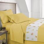 Спално бельо Delicate - жълто - Аглика