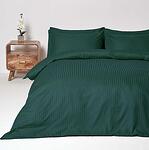 Спално бельо Royal Linen - тъмно зелено