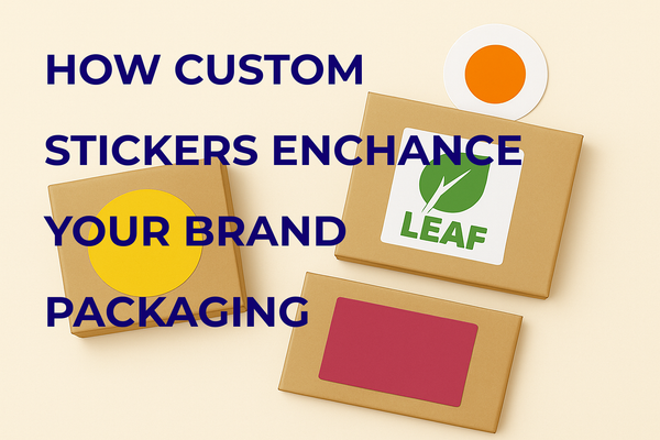 Boost Brand Packaging with Custom Stickers