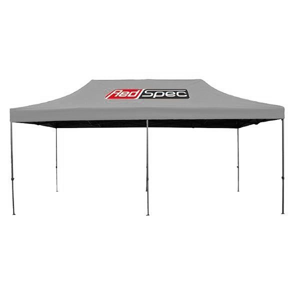 Палатка REDSPEC 6X3m сива стомана