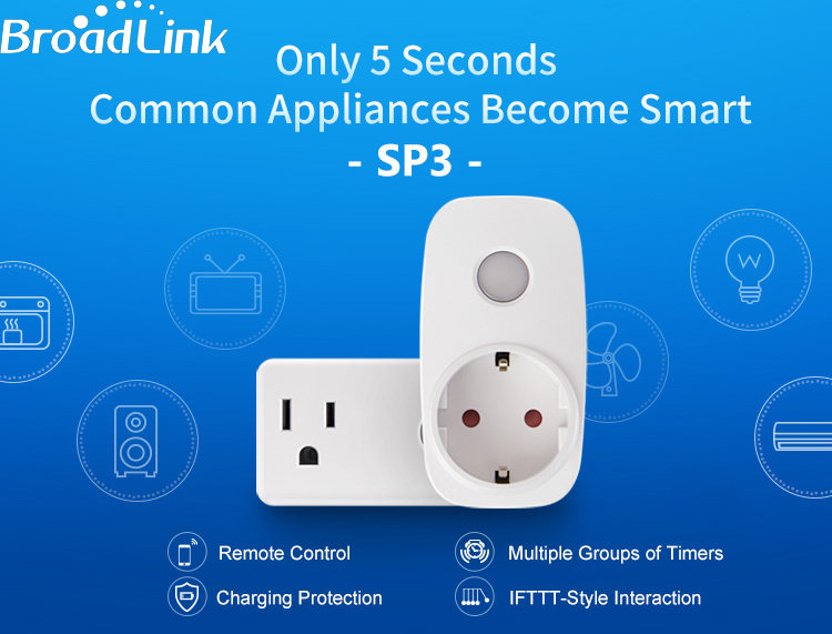 BROADLINK SP3 WI-FI -УМЕН WI-FI КОНТАКТ