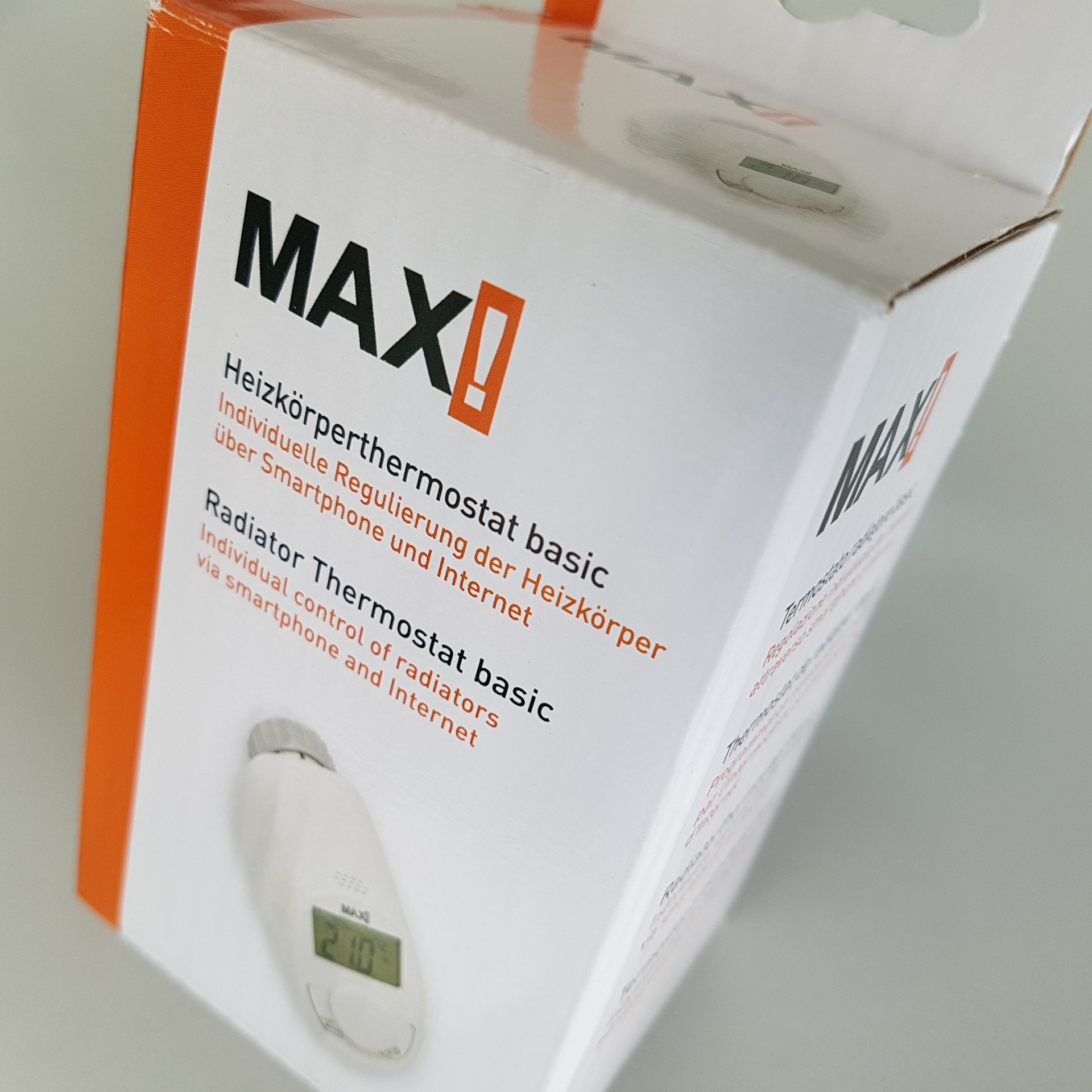 MAX! Пакет Основен стартов за интелигентно управление на парно, 1хCube LAN, 1хЕлектронна термоглава с безжично управление, 1хСензор за прозорец