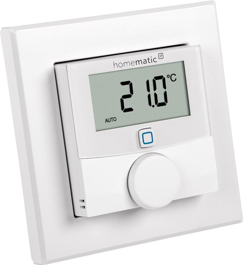 Homematic IP Стенен термостат със сензор за влажност за Smart Home