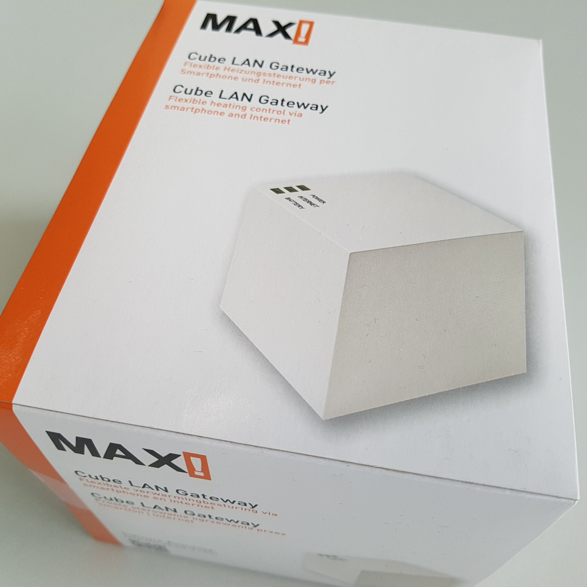 MAX! Cube Lan на локална мрежа, Централата на системата
