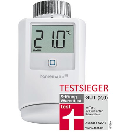 Homematic IP Термостатна безжична глава за радиатор/електронна термоглава/ за Smart Home комплект 3