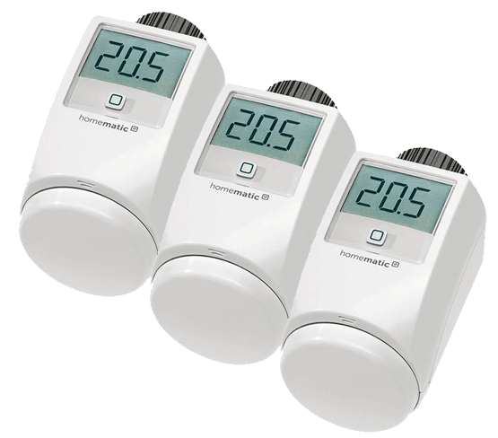 Homematic IP Термостатна безжична глава за радиатор/електронна термоглава/ за Smart Home комплект 3