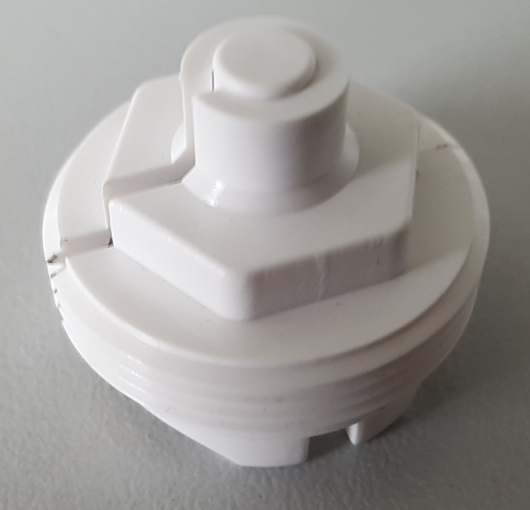 Адаптер за термостатичен вентил Giacomini CLAP-CLIP /M30x1,5/Пластмаса/