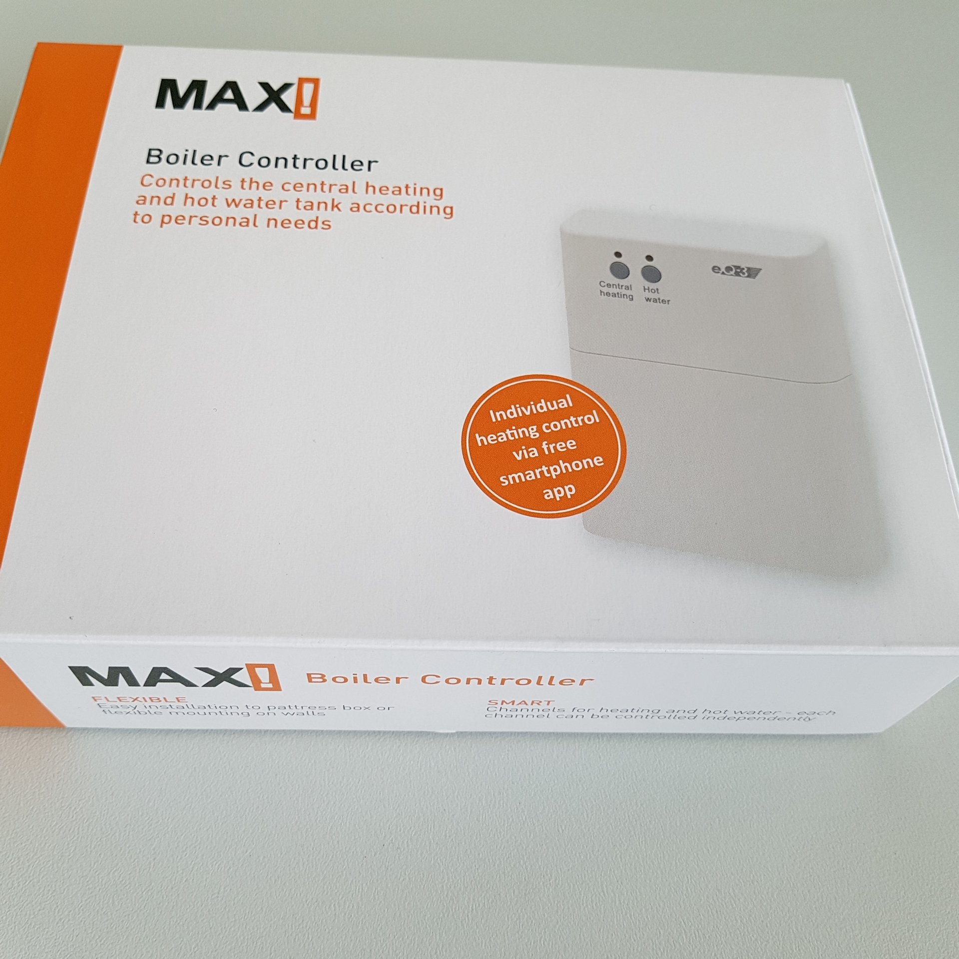 MAX! Безжичен стаен термостат с контролер за котел
