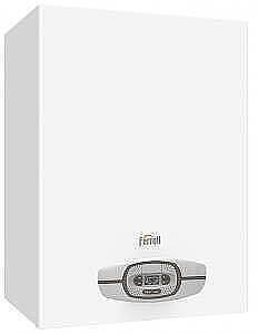 Кондензен газов котел с 50л. резервоар за БГВ „FERROLI BLUEHELIX TOP RRT K 50“, двуконтурен, 25kW