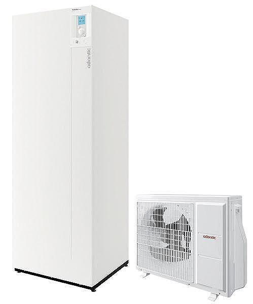 Термопомпа Atlantic ALFEA EXTENSA DUO A.I. R32, 5 kW с вграден бойлер 190 литра - отопление, охлаждане и БГВ