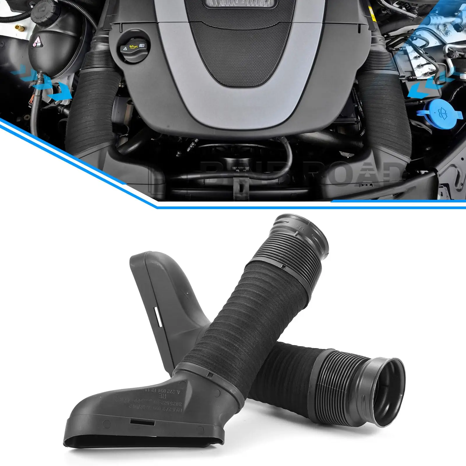 Всмукателен Маркуч за Mercedes M272 – W204, W164, W212 (C, E, ML, GLK)