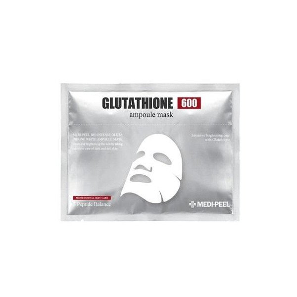Masc iluminatoare tip fiol cu glutation Medi-Peel Bio-Intense Glutathione  White Ampoule Mask | Cream Korea