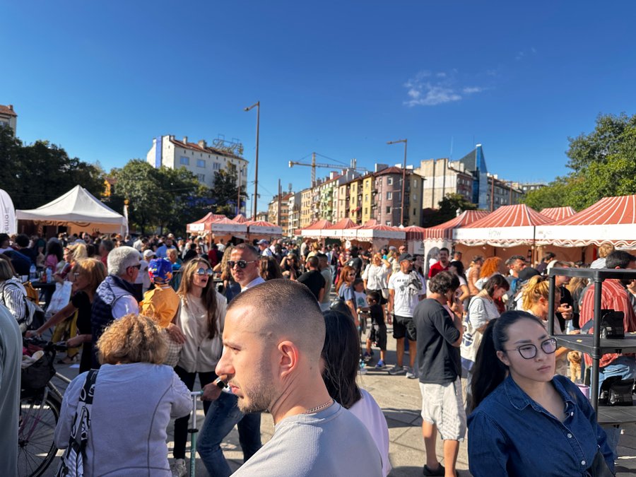 Good Coffee Festival пред НДК – фестивалното пространство