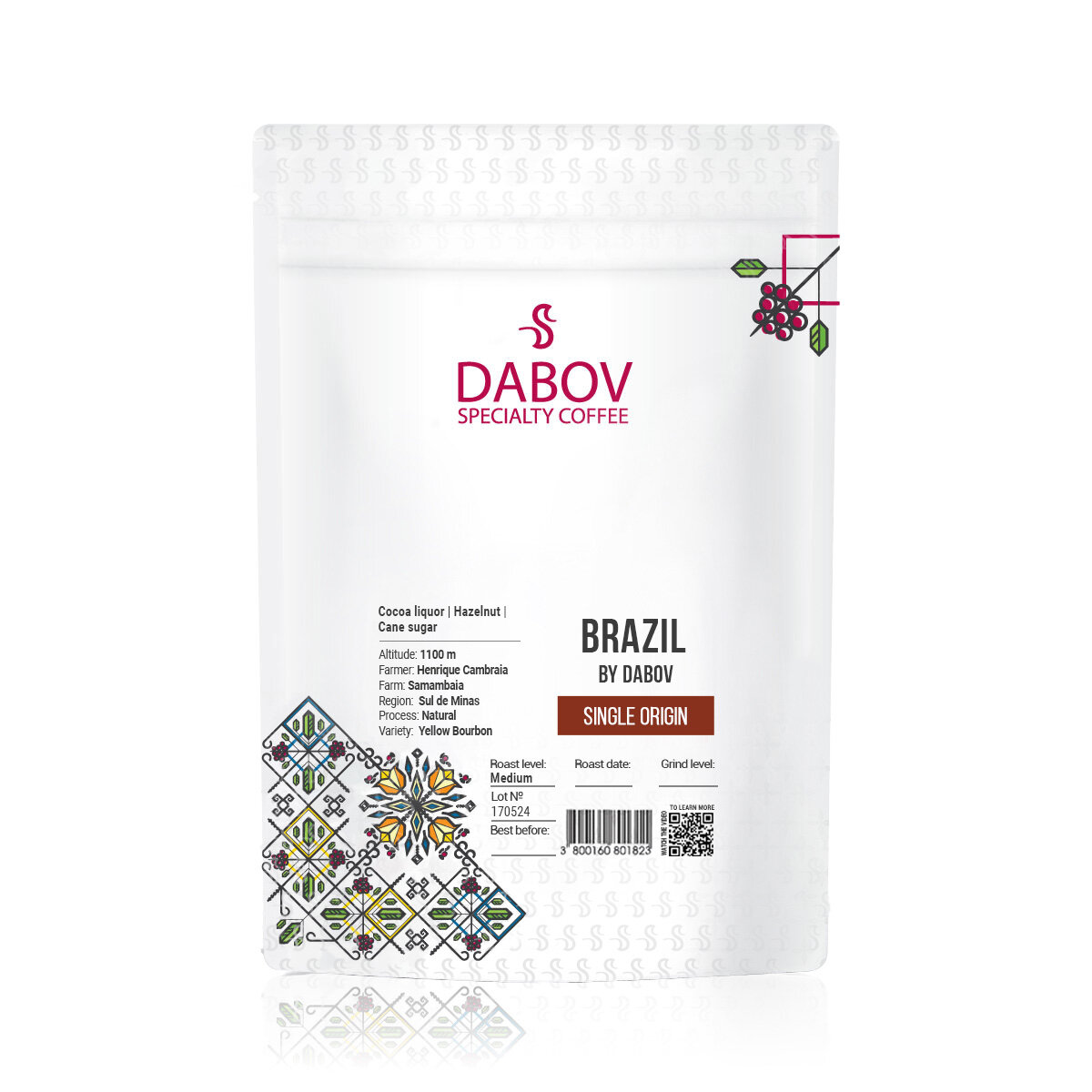 Спешълти кафе Brazil by DABOV Specialty Coffee