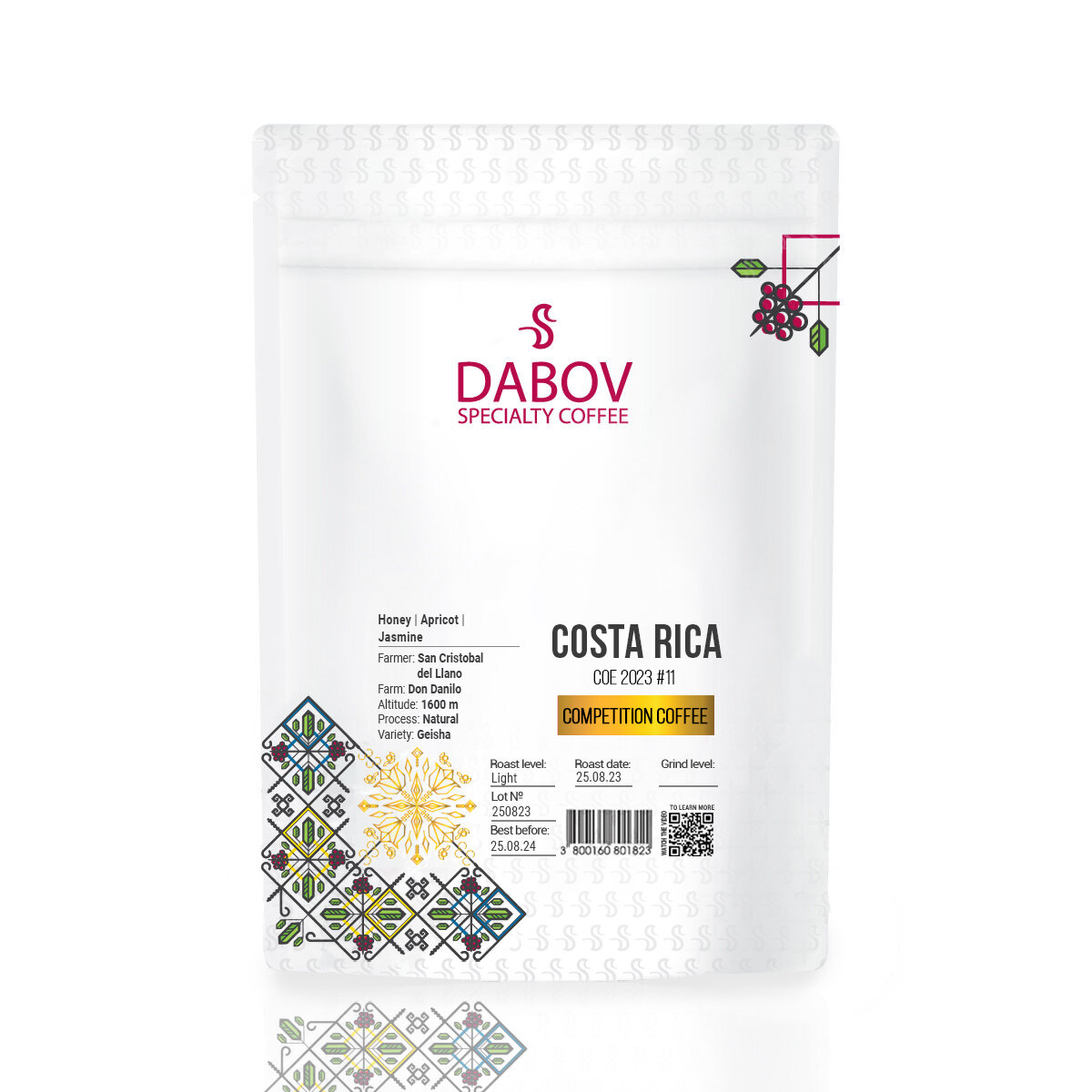 Спешълти Кафе Коста Рика COE #11 2023 by Dabov Specialty Coffee