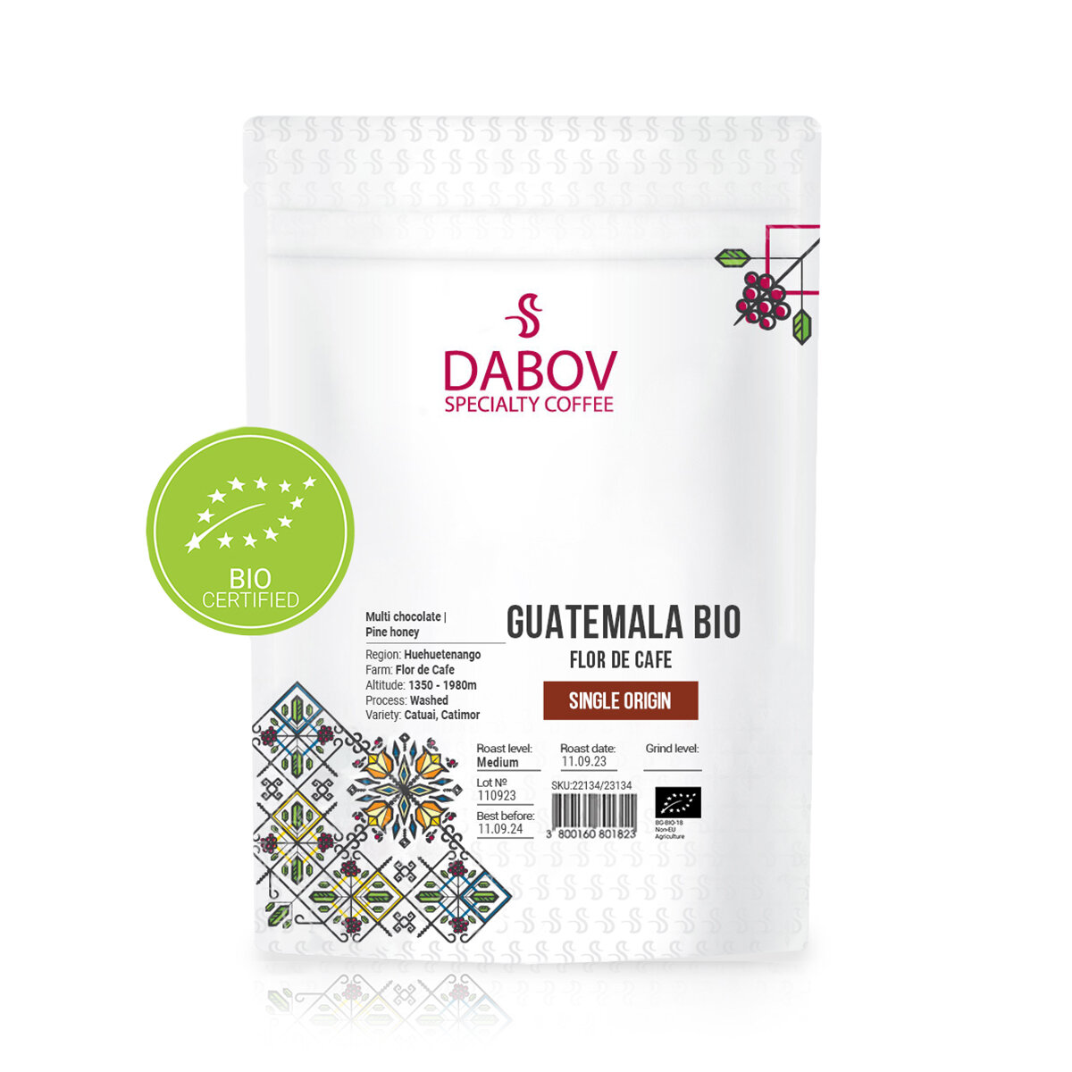 Спешълти кафе Гватемала био Флор де кафе от Dabov Specialty Coffee