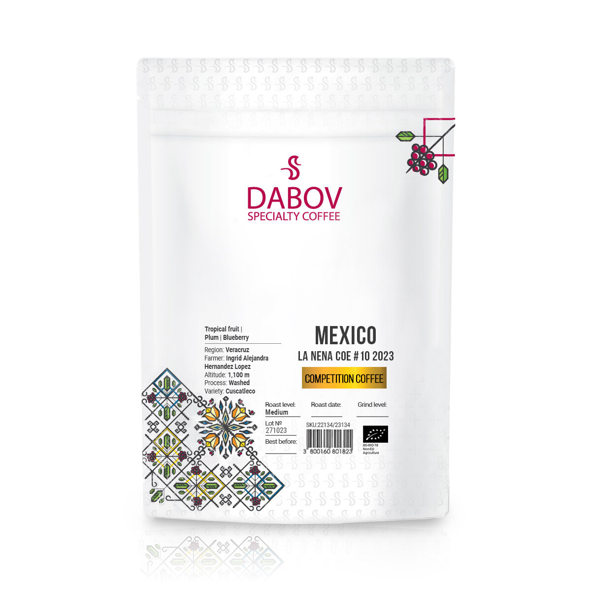 Спешълти кафе Мексико Ла Нена COE #10 2023 от DABOV Specialty Coffee
