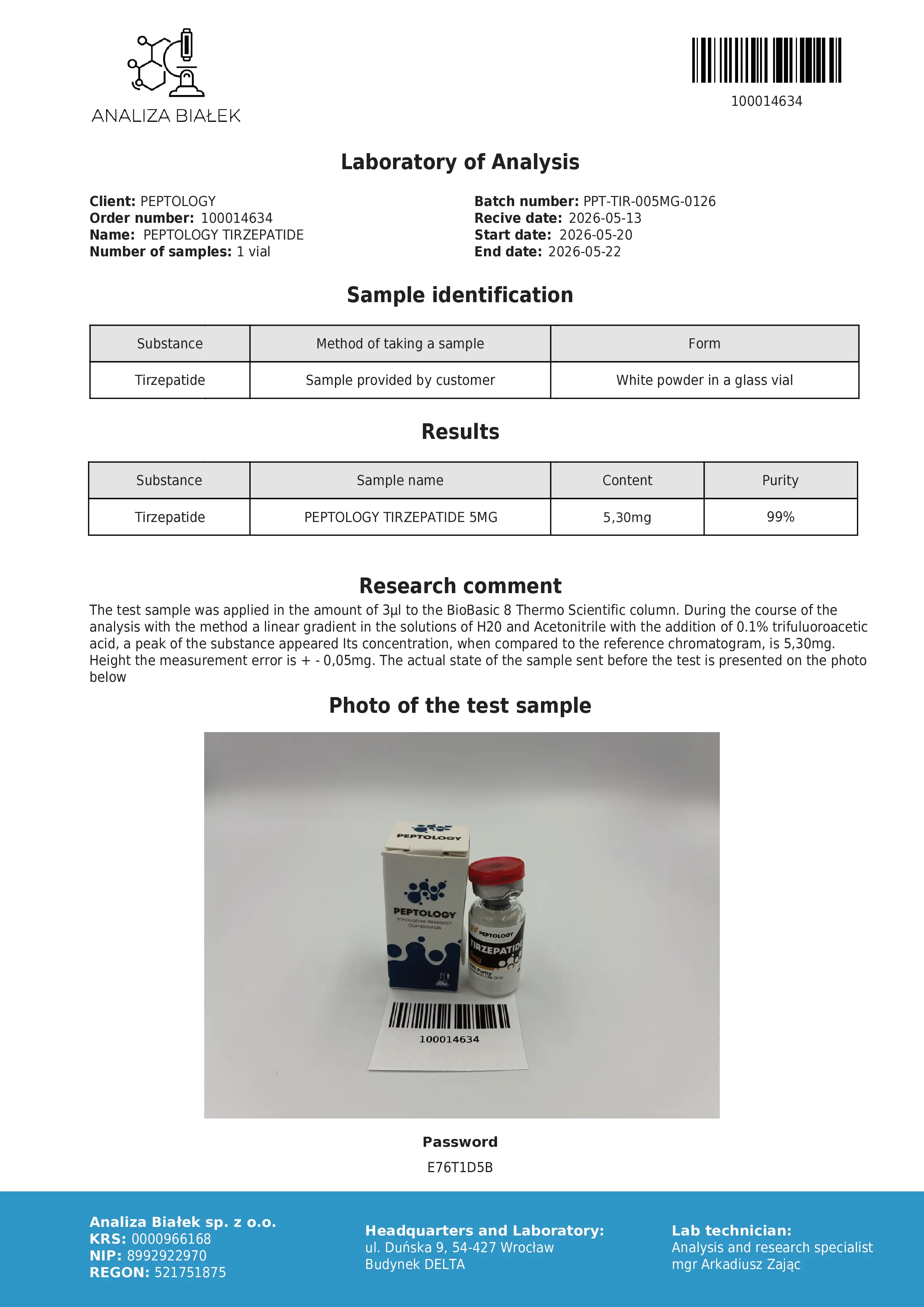 tirzepatide цена българия Buy Mounjaro (tirzepatide) Online • Price & Costs Tirzepatide (60mg) - theragenetics