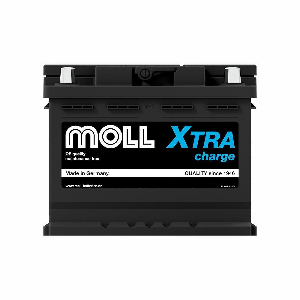 Акумулатор MOLL X-TRA Charge 12V 64Аh 620A