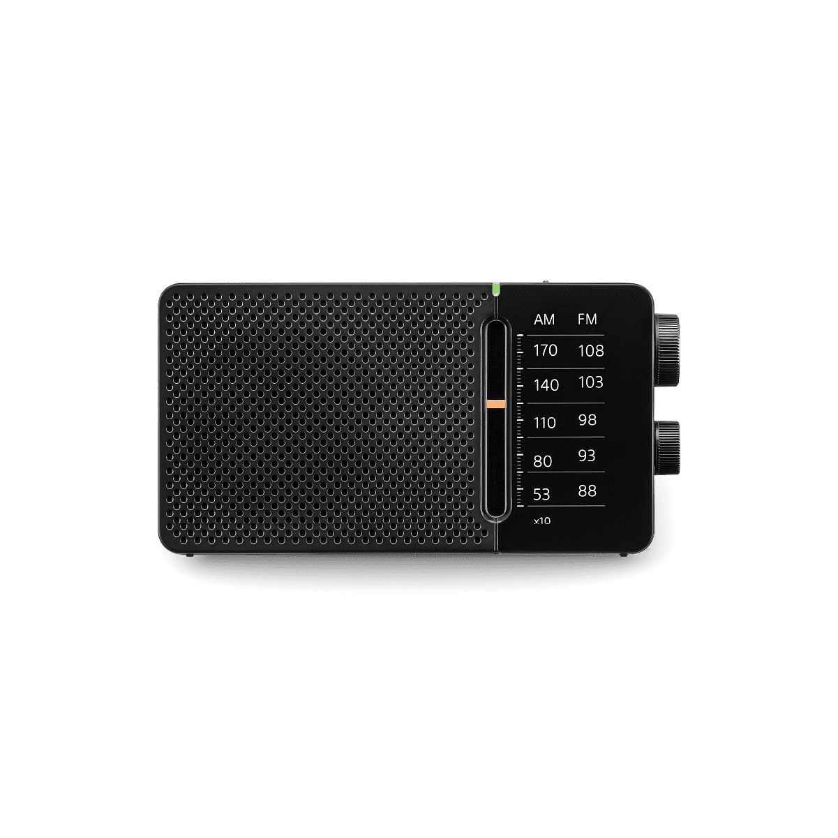 Sangean SR-36 Compact AM/FM Pocket Radio Black