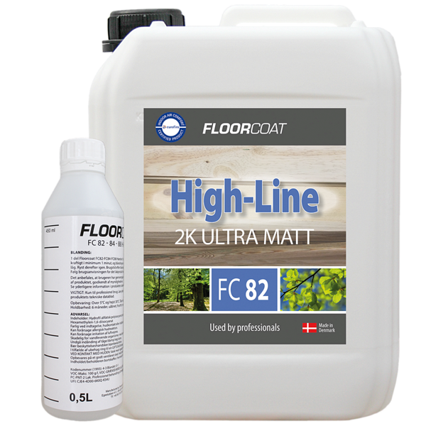 Лак FC82 ултра мат, туба 5 л