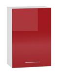 Горен кухненски шкаф Ferrara B50 Бял лак - с една врата-Copy