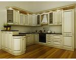 Долен кухненски шкаф Vanilla Gold H 30x87 см заоблен