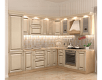 Долен кухненски шкаф Vanilla Gold H 15x87 см с карго механизъм