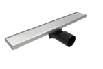 Линеен сифон 40 см - Серия PB - плътна решетка, клапа против миризми