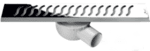 Линеен сифон - Серия MIRA - 60 см решетка на вълнички