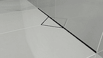 Линеен стенен сифон за вграждане на плочка 80 см