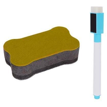 Двулицева дървена дъска за писане и рисуване - Kruzzel