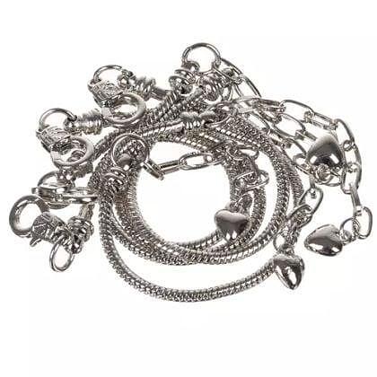 Творчески комплект за изработка на бижута / гривни за деца - 70 елемента - Kruzzel