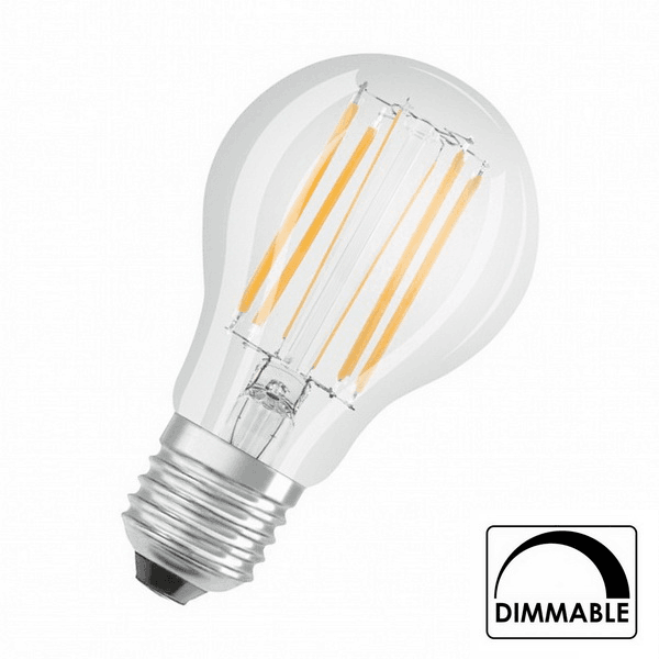 (912) PARATHOM DIM CL A FIL CL 75 8.5W/827 E27 = 75W