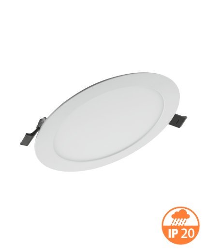 (DLS33) LED ЛУНА DL ALU SLIM 205 22W 3000K WT (DLS33) LED ЛУНА DL ALU SLIM 205 22W 3000K WT