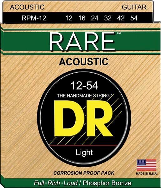 DR Strings Rare Phosphor Bronze Light 012"/054"