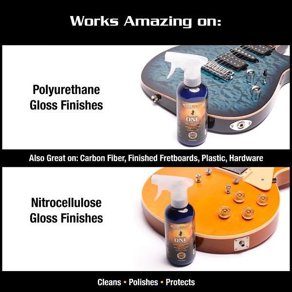 Music Nomad Guitar One - Tech Size - All in 1 Cleaner, Polish & Wax, 360ml